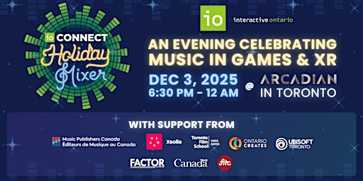 IO Connect: Holiday Mixer 2025 | Arcadian Loft