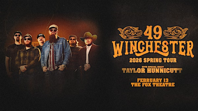 49 Winchester returns to The FOX w/special guest Taylor Hunnicut (Ages 18+) | Fox Theatre