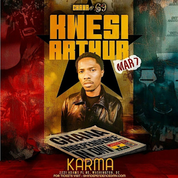 Ghana @69 Hosted By Kwesi Arthur | Karma DC Live Music Venue