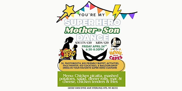 Super Hero Mother & Son Dance | Ike's Restaurant