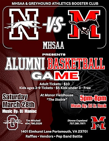 MHS vs. NHS Alumni Basketball Game | Manor High School
