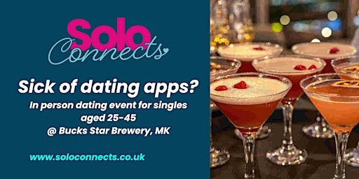 Solo Connects - Singles Event for 25-45 | Bucks Star Brewery Tap House