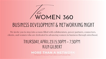 The Women 360 Networking and Business Development Event | 2162 E Williams Field Rd suite 111