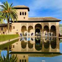 Alhambra in Granada in Spain - nice place