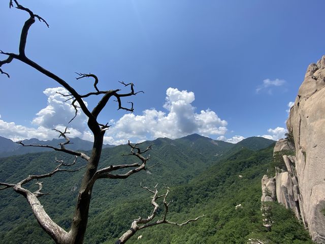 설악산 울산바위에 오르다