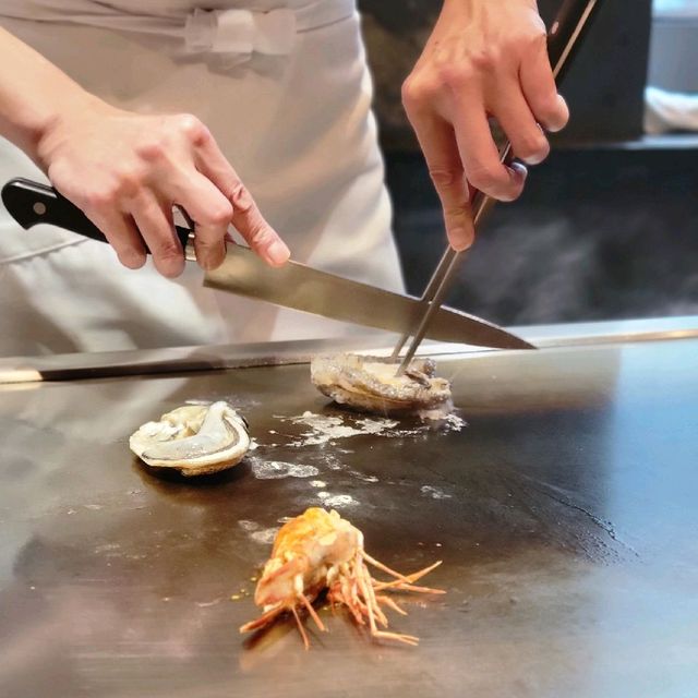 銅鑼灣奢華鐵板燒
