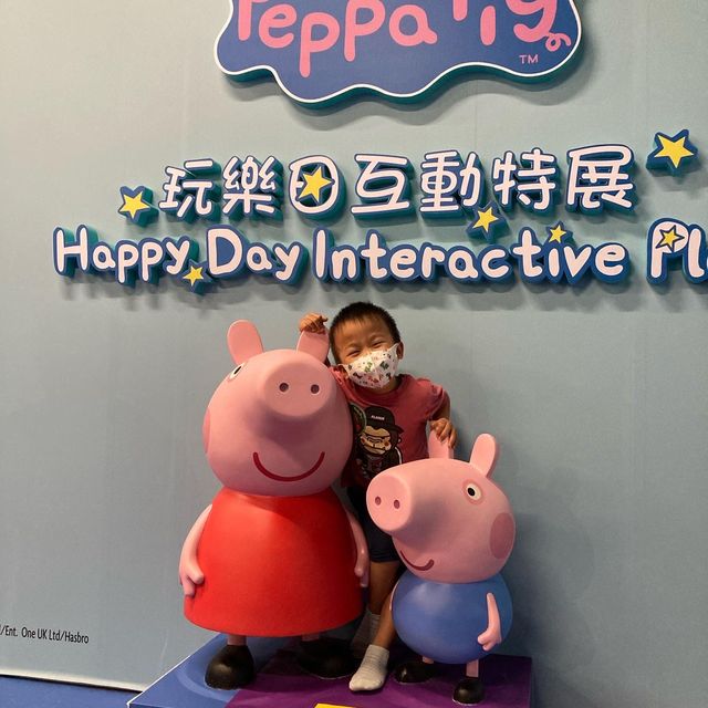 Peppa Pig🐽玩樂日互動特展香港站