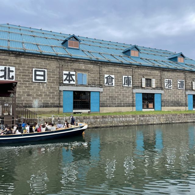 北海道に来たらここ！！小樽運河🛶🏞