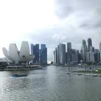 Lotus structure at Marina Bay