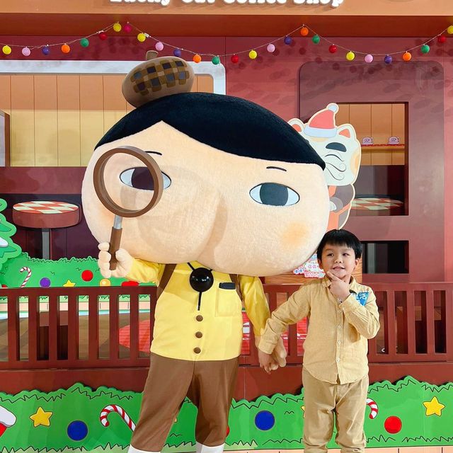 🎄全港首個以屁屁偵探為主題「屁屁偵探.噗噗!聖誕大冒險!!」登陸荷里活廣場