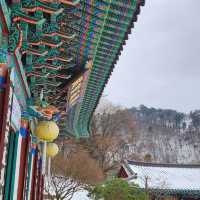 설경이 멋진 수타사의 겨울