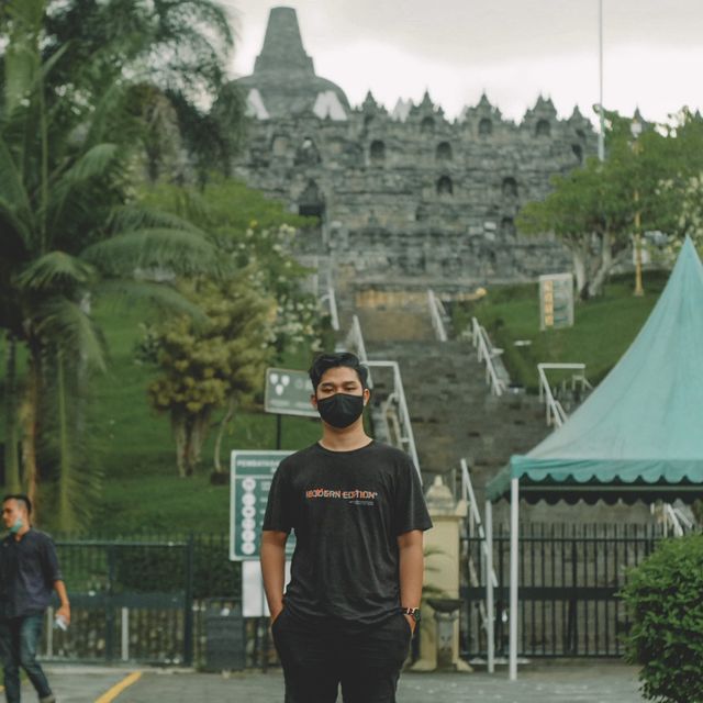 Borobudur Temple at Yogyakarta