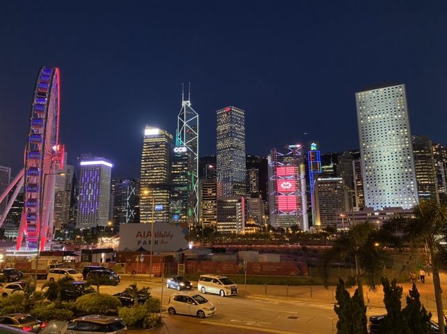 中環碼頭日落靚景