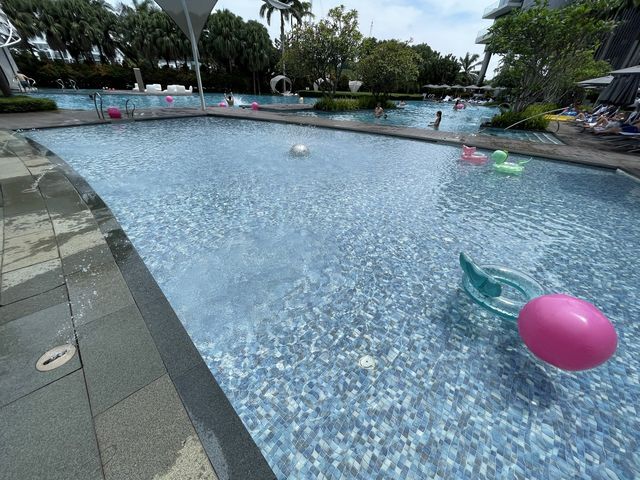 Pool slides and floats