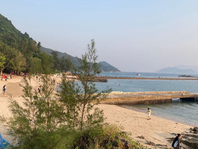 Accessible and beautiful beach, Sharp Island. 