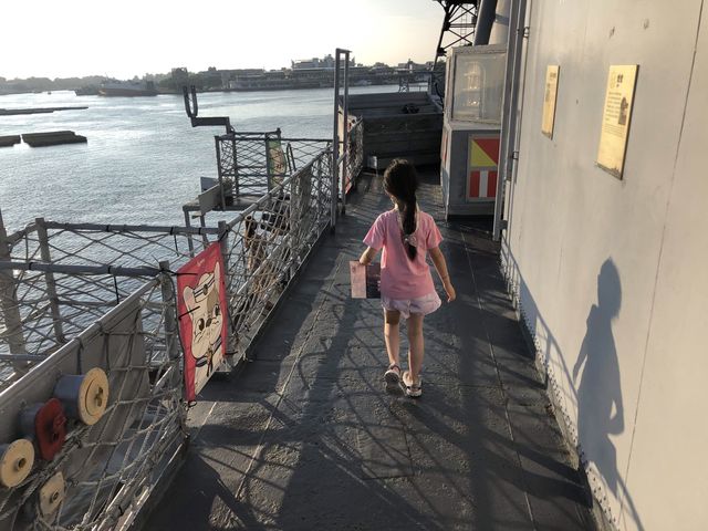 臺南景點  安平定情碼頭德陽艦園區