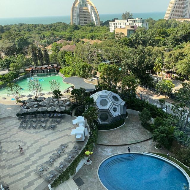 芭提雅太空酒店的水上樂園🥰