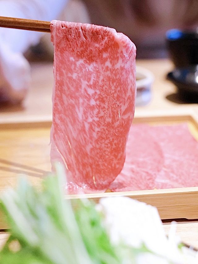 棉花糖日本A5和牛壽喜燒
