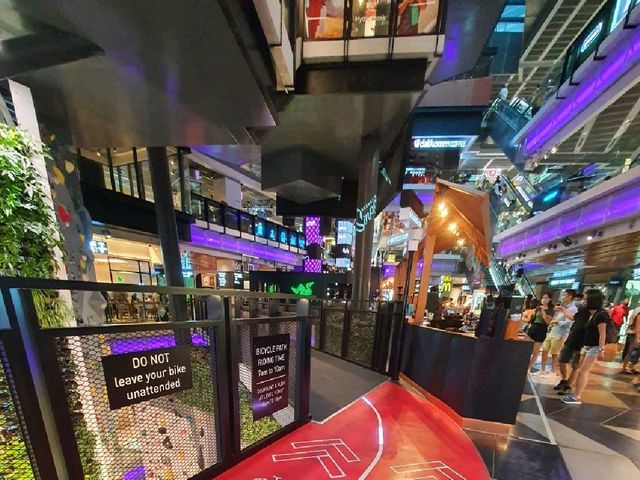 Funan Mall - Indoor Cycling Track