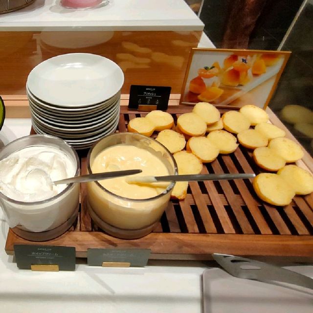 【大阪 浪速区】OMO7 の朝食のドルチェたち❤️