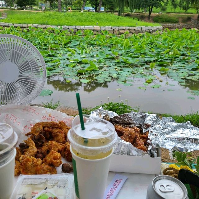 수원 방화수류정에서 여름맞이 피크닉 어때요?