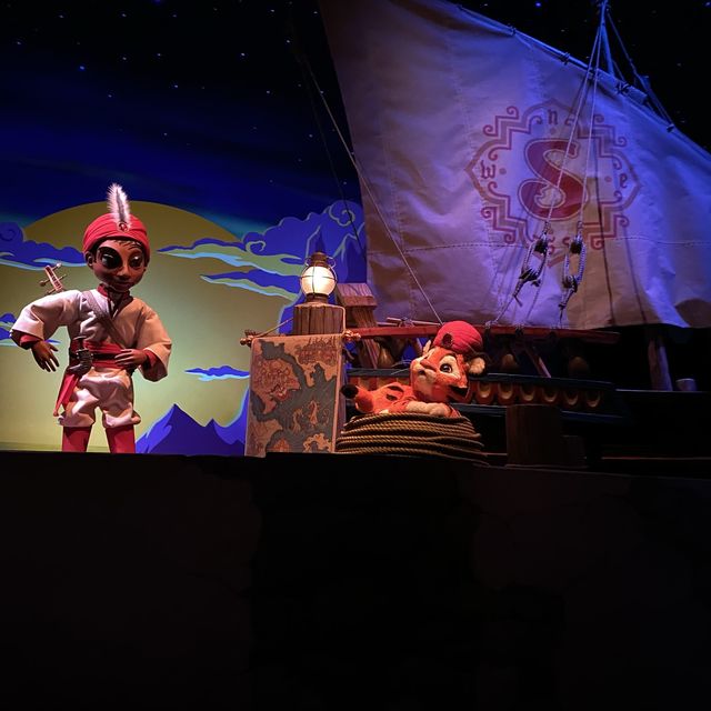 シンドバッドと航海の旅に出るアトラクション
