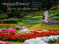 ชมดอกไม้นานาพันธุ์ที่สวนเเม่ฟ้าหลวง