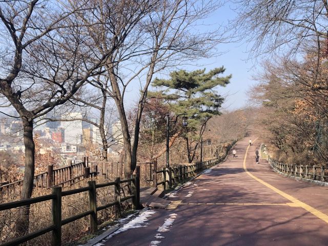 부담없이 산책하기 좋은 ‘남산공원 둘레길’