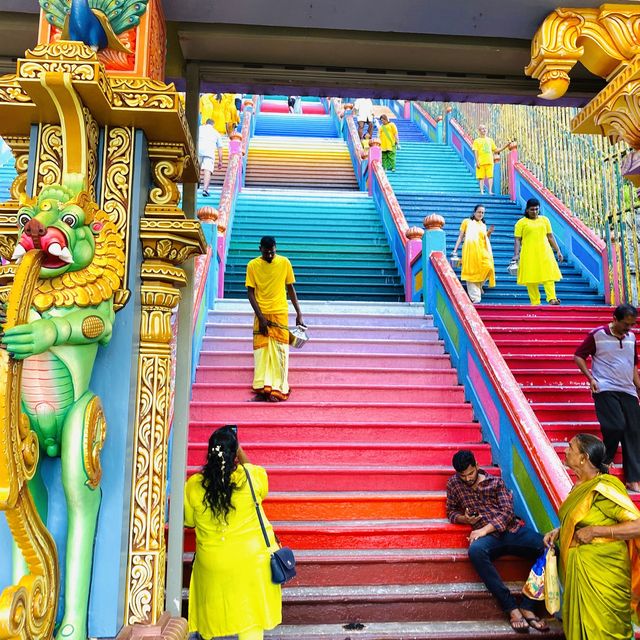 Batu Caves during Thaipusam 