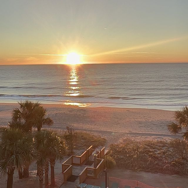 Sunrise at Myrtle Beach 🏝️☀️