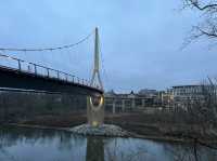 The Double Link Bridge - Dublin, Ohio 