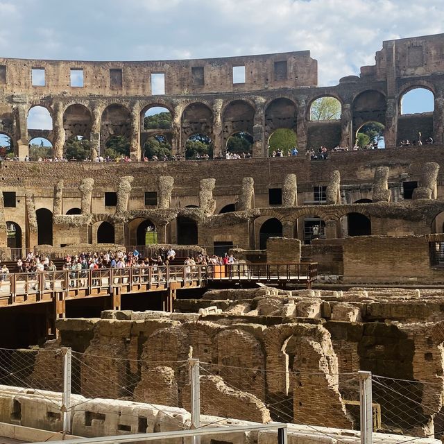 THE ANCIENT COLOSSEUM 