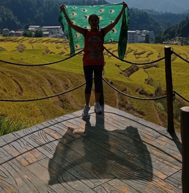 Golden Rice Terraces Oujia Village, Taibao Town, Lianshan, Yao Autonomous County, Qingyuan