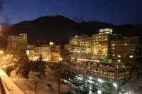 Hot springs in the snow, Hokkaido's "Jozankei Onsen".