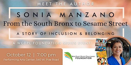 Meet the Author: Sonia Manzano (Bowling Green) | BGCS Performing Arts Center