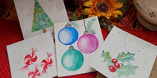 "Cocoa & Cards": Watercolor Workshop | The Mercantile