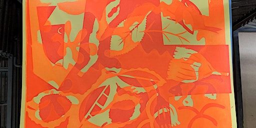 Food Waste Inks Stencil Screen Printing | Carousel Print Studio, Exchange Place Studios
