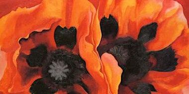 Japanese Painting X O'Keeffe's Flowers - A Painting Workshop | GRUB