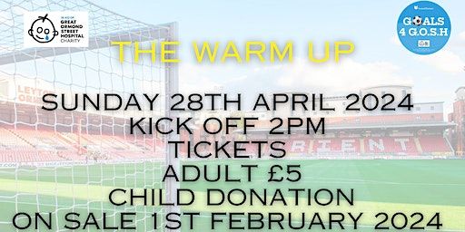 Goals 4 G.O.S.H - The Warm Up | Gaughan Group Stadium
