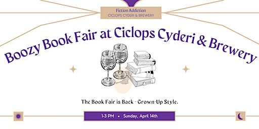 Boozy Book Fair at Ciclops Cyderi & Brewery | Ciclops Cyderi & Brewery