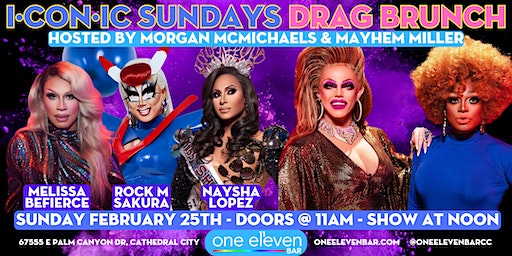 I·CON·IC Sundays Drag Brunch - February 25 | one eleven bar