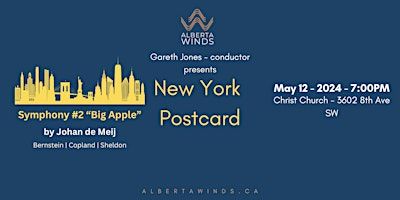 NEW YORK POSTCARD with the Alberta Winds | Christ Church Anglican Church