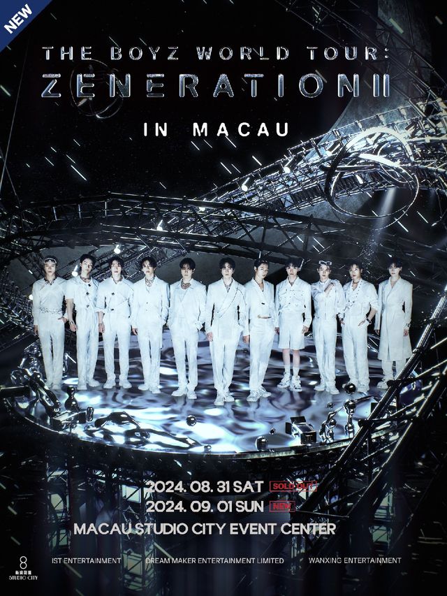 【THE BOYZ WORLD TOUR : ZENERATION II in MACAU】｜演唱會 | 澳門新濠影匯綜藝館