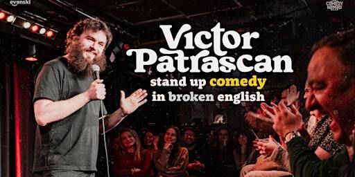 Stand up Comedy in broken English • Victor Patrascan in Rome | Teatro Trastevere