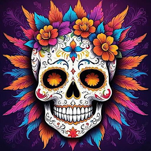 Paint-Sip-Chill | "Sugar Skulls" | CHOMP Food Hall
