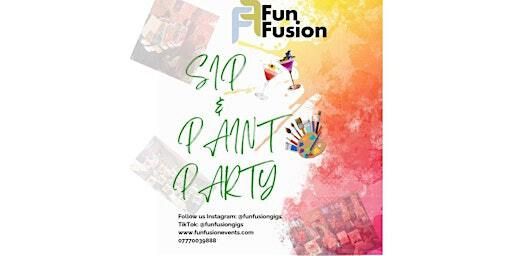 SIP AND PAINT | SANTA'S HOUSE EDITION | PAINT & PARTY AT "H BAR" GUILDFORD | H BAR