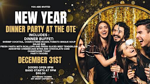 New Years Dinner with Rylynn Woods Band | Octoraro Tavern
