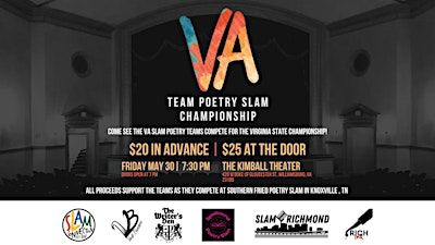 Virginia Team Poetry Slam Championship | Kimball Theatre