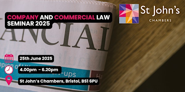 Company and Commercial law seminar - Bristol | St John's Chambers