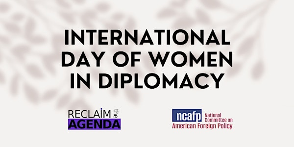 International Day of Women in Diplomacy | The MAC